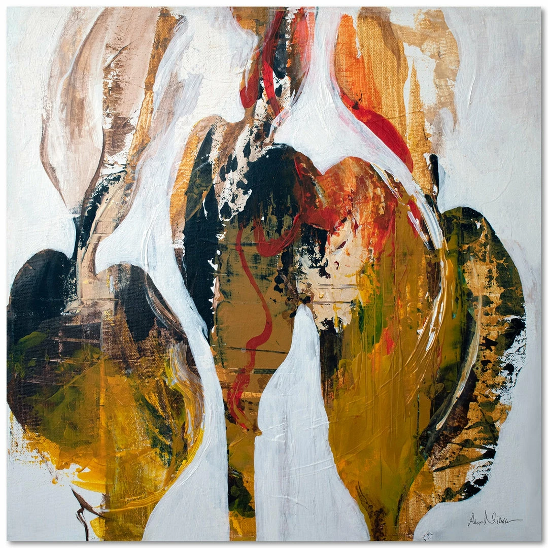 Deals π L ART "RED GINGER SEED PODS" CANVAS ART π 3 L ART "RED GINGER SEED PODS" CANVAS ART