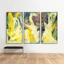 L ART "REFLECTING SUNLIGHT" CANVAS ART