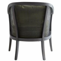 CYAN RELATORE OLIVE GREEN VELVET CHAIR Furniture