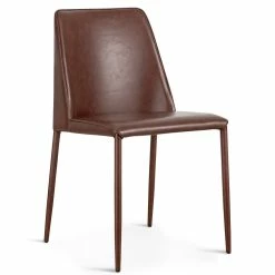 MOES REMY LEATHERETTE DINING CHAIRS | SET OF 2