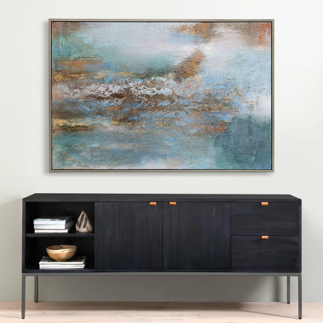 Cheap π― UTTERMOST "RENDEZVOUS" HAND PAINTED CANVAS ART Wall Art π 2 UTTERMOST "RENDEZVOUS" HAND PAINTED CANVAS ART Wall Art