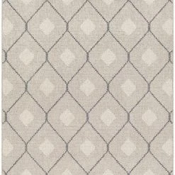 SURYA PORTLAND RUG: KHAKI, ASH