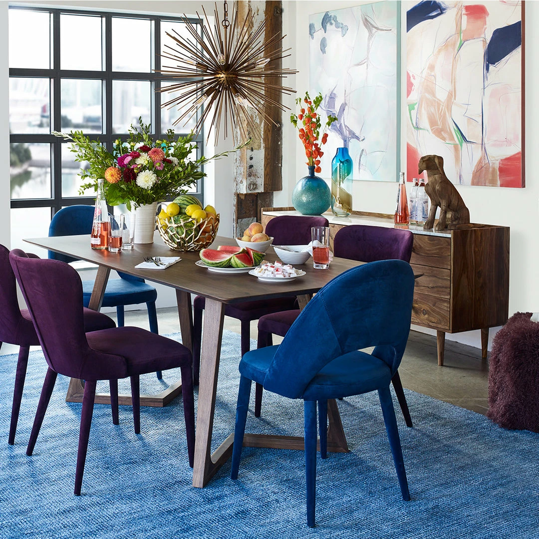 Outlet ๐คฉ MOES GODENZA DINING TABLE: WALNUT Kitchen + Dining โ๏ธ 2 MOES GODENZA DINING TABLE: WALNUT Kitchen + Dining