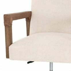 FOUR HANDS REUBEN DESK CHAIR: HARBOR NATURAL