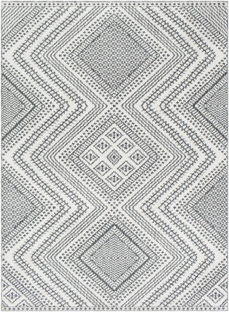 Cheap ๐ SURYA RADKA INDOOR-OUTDOOR RUG: CHARCOAL + WHITE โค๏ธ 6 SURYA RADKA INDOOR-OUTDOOR RUG: CHARCOAL + WHITE