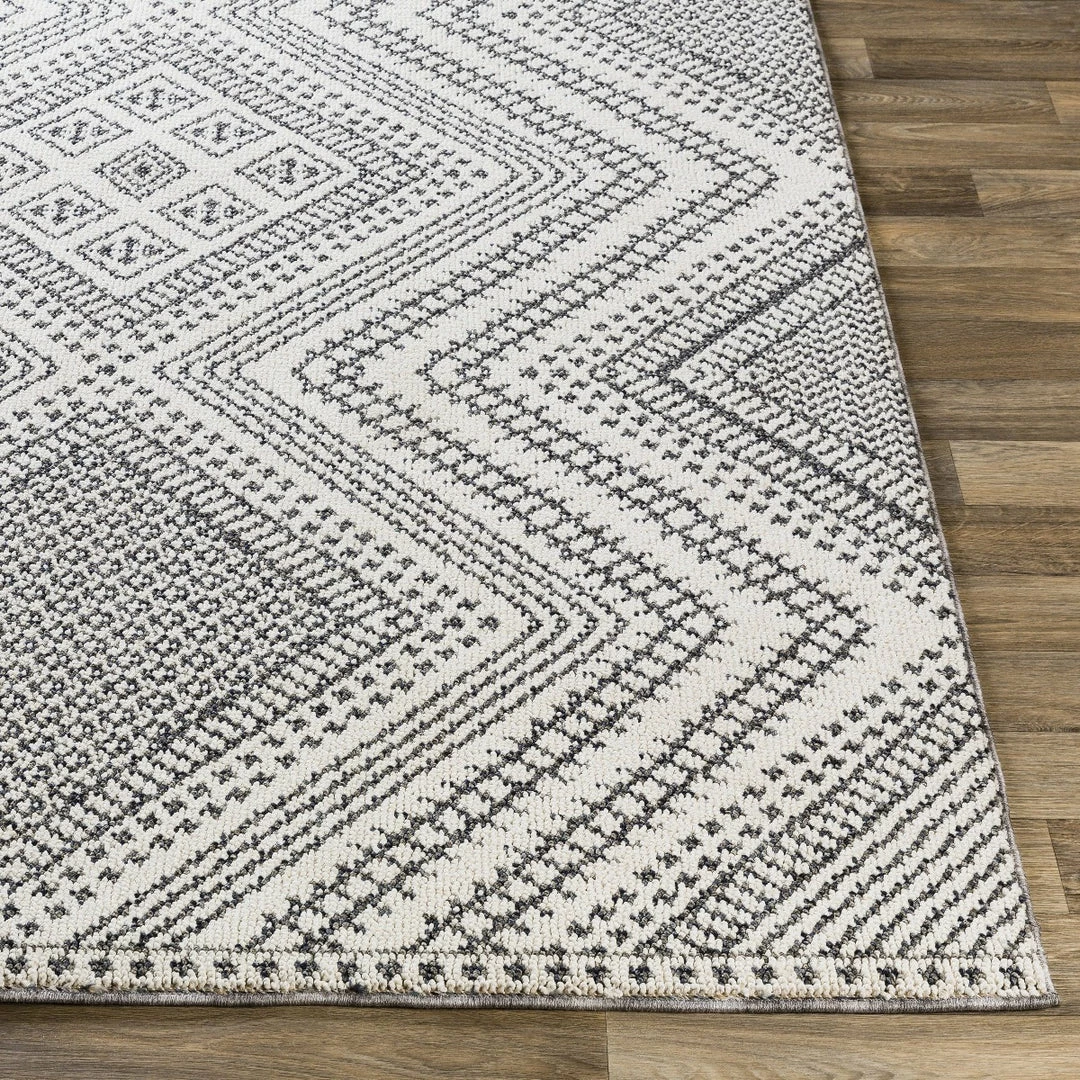 Cheap ๐ SURYA RADKA INDOOR-OUTDOOR RUG: CHARCOAL + WHITE โค๏ธ 8 SURYA RADKA INDOOR-OUTDOOR RUG: CHARCOAL + WHITE