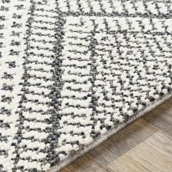 Cheap ๐ SURYA RADKA INDOOR-OUTDOOR RUG: CHARCOAL + WHITE โค๏ธ 19 SURYA RADKA INDOOR-OUTDOOR RUG: CHARCOAL + WHITE