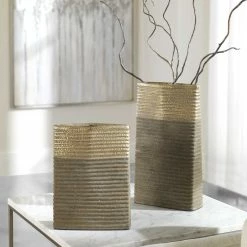 UTTERMOST RIAAN VASES | SET OF 2 Pillows + Decor