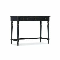 HOOKER RIFLESSO ANTIQUE BLACK VANITY DESK