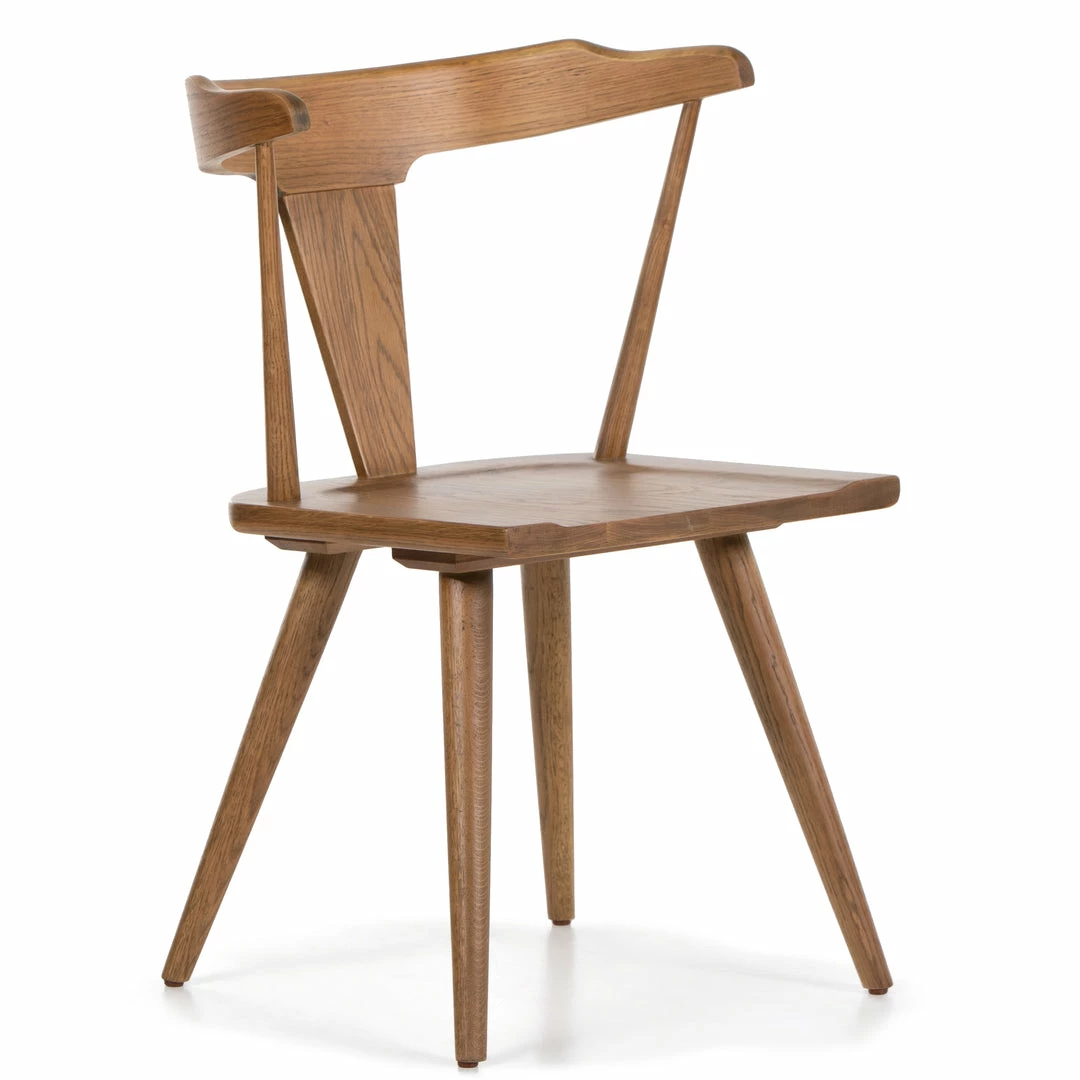 Discount ๐คฉ FOUR HANDS RIPLEY OAK WOOD DINING CHAIR ๐ 2 FOUR HANDS RIPLEY OAK WOOD DINING CHAIR