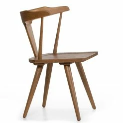 Discount ๐คฉ FOUR HANDS RIPLEY OAK WOOD DINING CHAIR ๐ 33 FOUR HANDS RIPLEY OAK WOOD DINING CHAIR