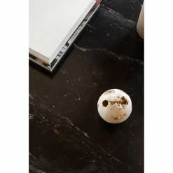 MOES RITUAL BLACK MARBLE COFFEE TABLE