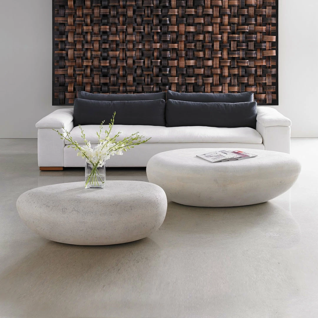 Cheap ๐ฏ PHILLIPS COLLECTION RIVER STONE INDOOR-OUTDOOR COFFEE TABLE ๐ฅ 3 PHILLIPS COLLECTION RIVER STONE INDOOR-OUTDOOR COFFEE TABLE