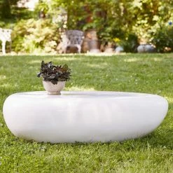 Best deal ๐ PHILLIPS COLLECTION RIVER STONE INDOOR-OUTDOOR COFFEE TABLE: WHITE ๐ฅ 13 PHILLIPS COLLECTION RIVER STONE INDOOR-OUTDOOR COFFEE TABLE: WHITE