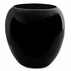PHILLIPS COLLECTION RIVER STONE END TABLE: BLACK