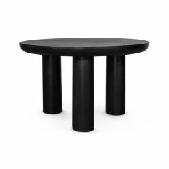 Best Sale π MOES ROCCA 51''RD BLACK CONCRETE DINING TABLE π₯ 12 MOES ROCCA 51''RD BLACK CONCRETE DINING TABLE