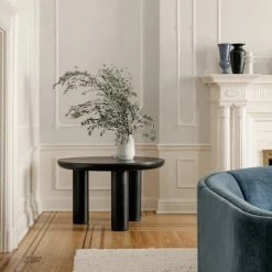 Best Sale π MOES ROCCA 51''RD BLACK CONCRETE DINING TABLE π₯ 9 MOES ROCCA 51''RD BLACK CONCRETE DINING TABLE