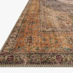 Deals ❤️ LOLOI FREIDA VINTAGE RUG: PLUM, BURNT ORANGE ⌛ 14 LOLOI FREIDA VINTAGE RUG: PLUM, BURNT ORANGE