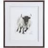 UTTERMOST "RUSTIC BULL" GLASS FRAMED PRINT