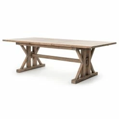 Outlet π FOUR HANDS Kitchen + Dining RUSTIC FARMHOUSE EXTENDABLE DINING TABLE π 9 FOUR HANDS Kitchen + Dining RUSTIC FARMHOUSE EXTENDABLE DINING TABLE