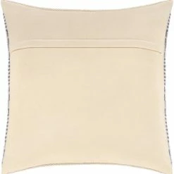 SURYA RYDER DENIM STRIPE KNIT PILLOW Pillows + Decor