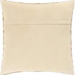 SURYA RYDER HONEY WHEAT DIAMOND KNIT PILLOW