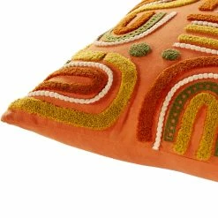 SURYA Pillows + Decor SAFRA EMBROIDERED PILLOW