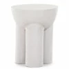 FOUR HANDS SANTE END TABLE: MATTE WHITE Furniture