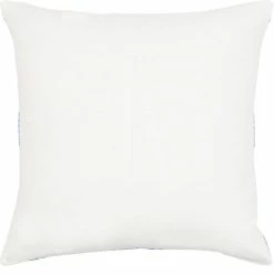 SURYA SAVOIE BLANC BLUE EMBROIDERED ACCENT PILLOW Pillows + Decor