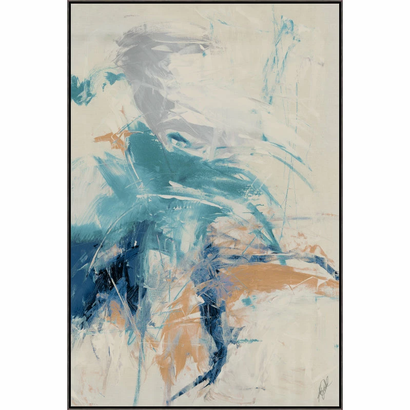 Budget 👍 L ART "SCRAPPY II" CANVAS ART 🔔 5 L ART "SCRAPPY II" CANVAS ART