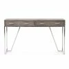FOUR HANDS FAUX SHAGREEN WRITING DESK