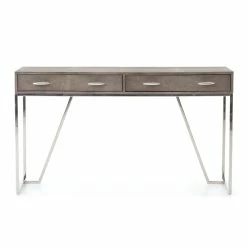 FOUR HANDS FAUX SHAGREEN WRITING DESK