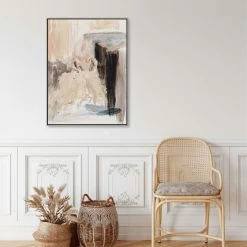 L ART Wall Art "SHE RUNS IN HEELS" CANVAS ART