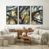 L ART "SHIFTING LANES" CANVAS ART