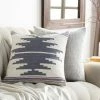 SURYA SHONA PILLOW: DENIM, PURPLE Pillows + Decor