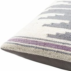 SURYA SHONA PILLOW: DENIM, PURPLE Pillows + Decor