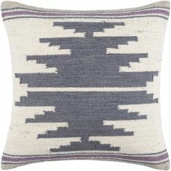 SURYA SHONA PILLOW: DENIM, PURPLE Pillows + Decor