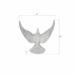 PHILLIPS COLLECTION SILVER DOVES WALL SCULPTURES Wall Sculptures + Decor