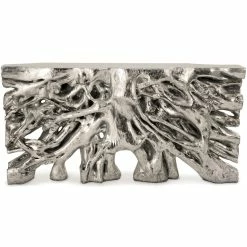 PHILLIPS COLLECTION SILVER LEAF SQUARE ROOT CONSOLE Furniture