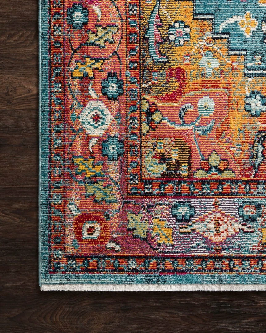 Budget 💯 LOLOI SILVIA 04 RUG: BLUE FIESTA ✨ 2 LOLOI SILVIA 04 RUG: BLUE FIESTA