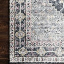 LOLOI ELSA VINTAGE PRINT RUG: GRAY