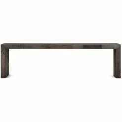 MOES Living Room SMOKED WOOD RECLAIMATION BENCH