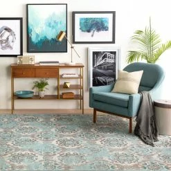 SURYA Pillows + Decor SNOWY TEXTURED COTTON PILLOW: MULTI STRIPE