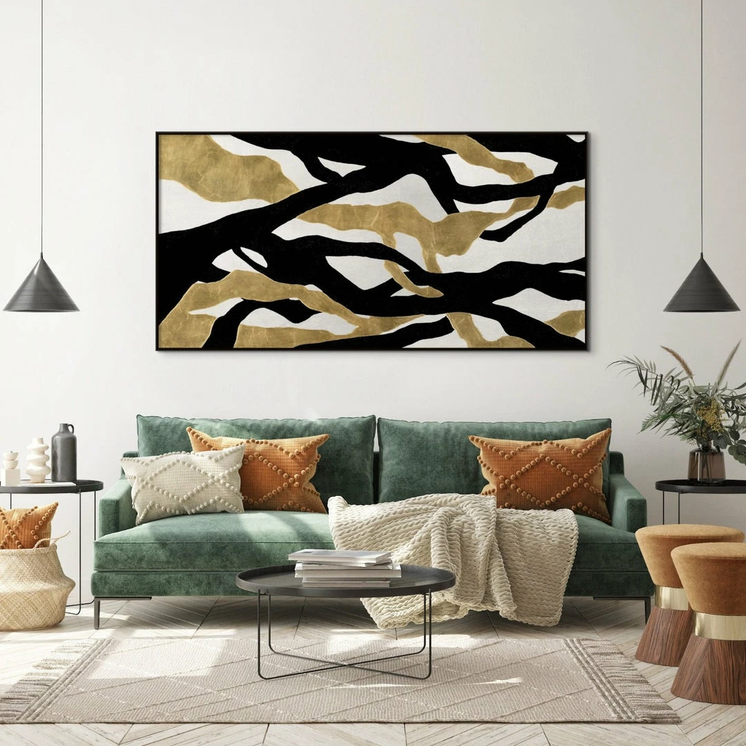 Wholesale ๐ L ART "SOLID STREAM I" HAND PAINTED CANVAS ART Wall Art ๐ 2 L ART "SOLID STREAM I" HAND PAINTED CANVAS ART Wall Art