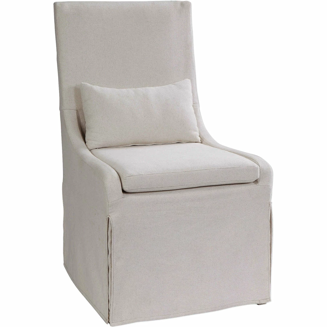 Top 10 ๐ UTTERMOST SOMA NATURAL LINEN SLIPCOVER DINING CHAIR โจ 2 UTTERMOST SOMA NATURAL LINEN SLIPCOVER DINING CHAIR