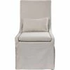 UTTERMOST SOMA NATURAL LINEN SLIPCOVER DINING CHAIR