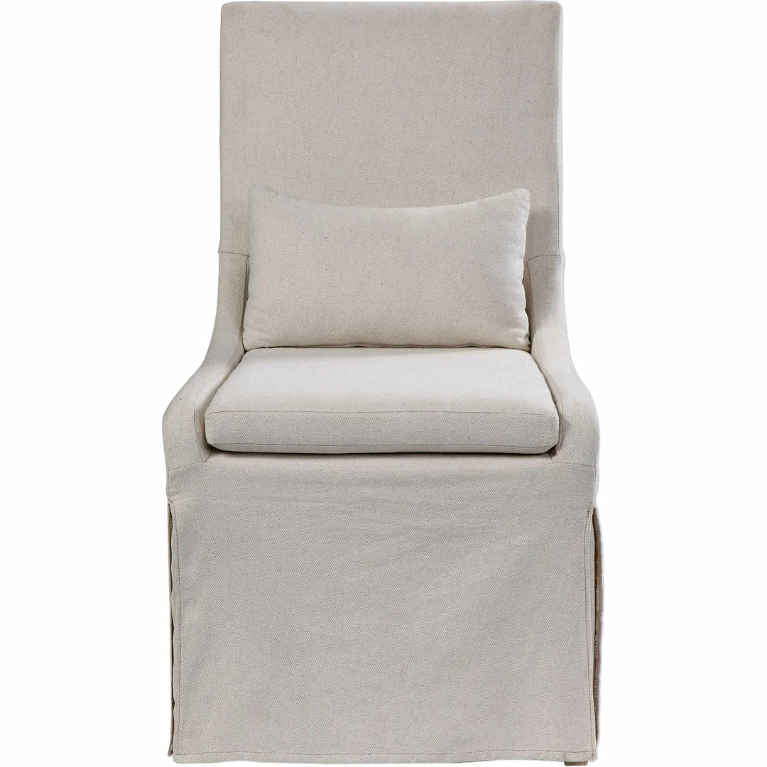 Top 10 ๐ UTTERMOST SOMA NATURAL LINEN SLIPCOVER DINING CHAIR โจ 1 UTTERMOST SOMA NATURAL LINEN SLIPCOVER DINING CHAIR