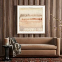 Best Pirce β L ART "SONORA VII" GLASS FRAMED ART Wall Art π 4 L ART