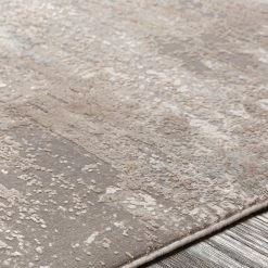 SURYA MONA LATTE TEXTURED VISCOSE RUG