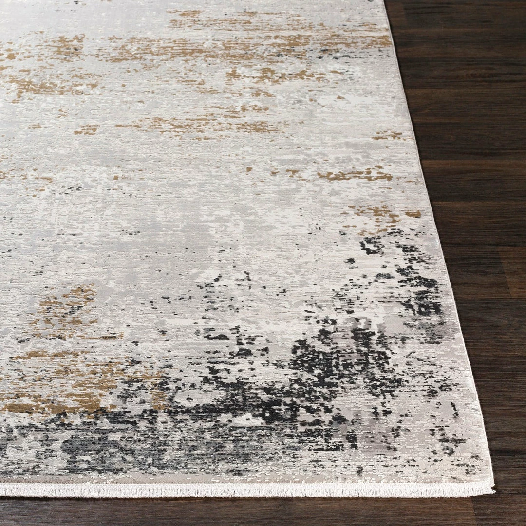 Cheapest π― SURYA LUNA GRAY + GOLD TEXTURED VISCOSE RUG π₯ 3 SURYA LUNA GRAY + GOLD TEXTURED VISCOSE RUG